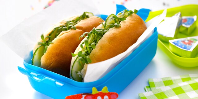 Sandwiches van de koe