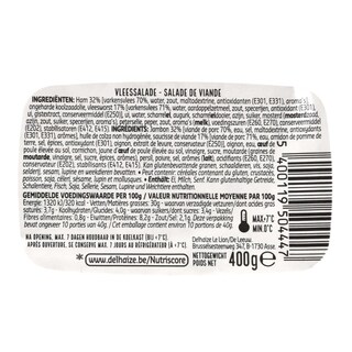 Delhaize | Vleessalade 400 gr