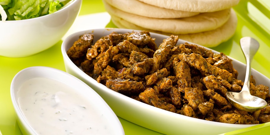 Pitas d’agneau à l’orientale