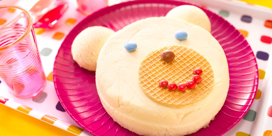 gateau glace vanille