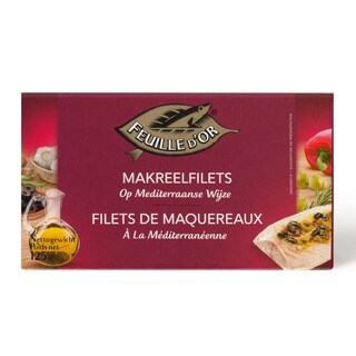 Feuille d'Or | Makrelen | Filets | Mediterraneaans 