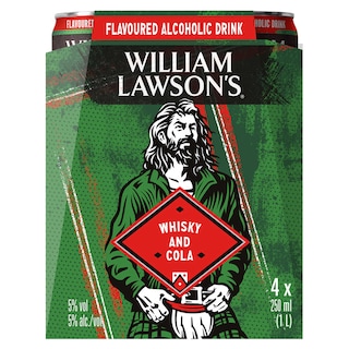 William Lawson's | 4X25cl | Cola | Rtd | 5% 
