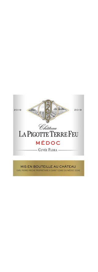 Chateau La Pigotte Terre Feu | Médoc | 2019 75 cl