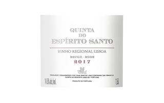 Portugal | Lisboa IGT | Quinta Espirito Santo 2017 Rouge 