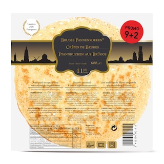 Brugse pannenkoeken | Crêpes de Bruges | 9+2 