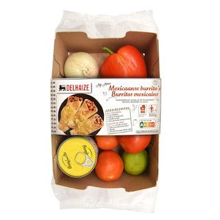 Delhaize | Mexiacaanse burritos | MAALTIJDBOX 