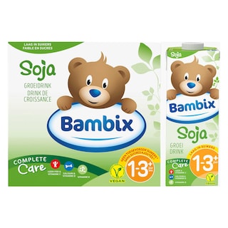 Bambix | Drink de croissance | Soja | 1 an 6 x 1 l