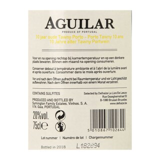 Aguilar | Tawny, 10 ans d'âge | Porto 75 cl