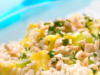 Salade de riz à l’indienne