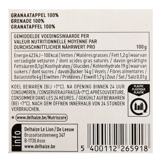 Delhaize | Fruitbites | Granaatappel 