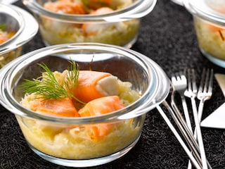 Stoofpotje met zuurkool en vis