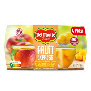 Del Monte | Fruit Express | Perzik | Stukjes 