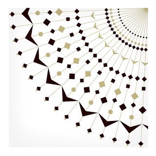 Happy Paper | Servetten | Helga black | 33cm x 33cm 