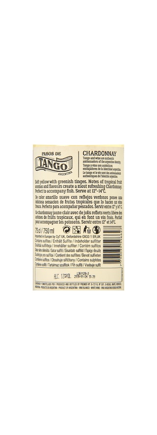 Argentine - Argentinië | Mendoza | Pagos De Tango Chardonnay 