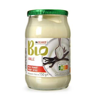 Delhaize | Bio | Vanille | Yaourt maigre | 3+1 gratuit | Bio 