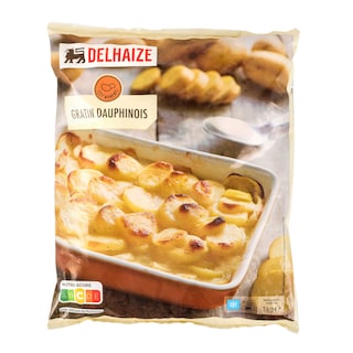 Delhaize | Gratin dauphinois surgelé | En 