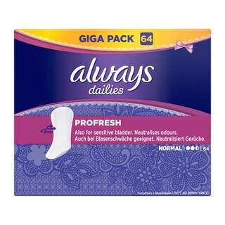 Always | Protège slip | Profresh | Normal 