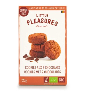 Little Pleasures | Cookies | Chocolat | Sans gluten | Bio 