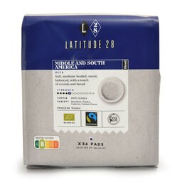 Latitude 28 | Delhaize | Koffie | Deca | 36P | Utz-Sg | Ft | Bio 