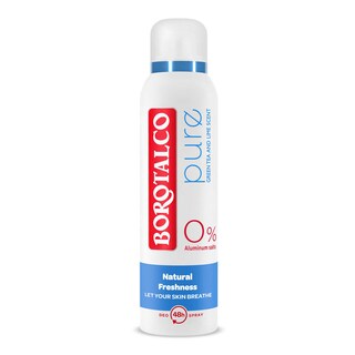 Borotalco | Deo Spray | Pure Natural | 0% 15 cl