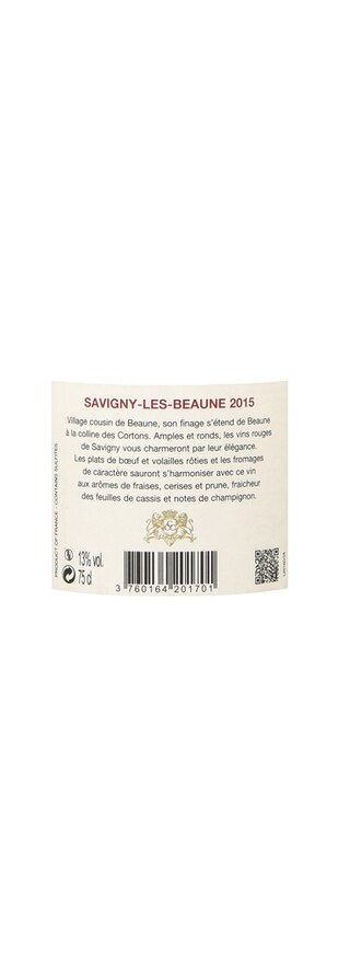 France - Frankrijk | Bourgogne - Côte de Beaune | Savigny Les Beaune 2015 Rouge 