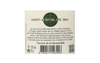 FR BOURGOGNE COTE DE BEAUNE | Bourgogne - Côte de Beaune | Saint Aubin 2014 Wit 