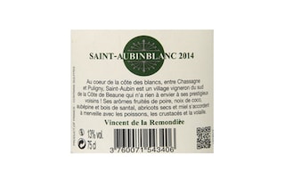 FR BOURGOGNE COTE DE BEAUNE | Bourgogne - Côte de Beaune | Saint Aubin 2014 Wit 