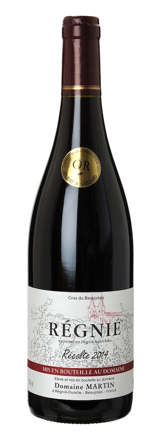 FR BOURGOGNE CRU DU BEAUJOLAIS | Bourgogne - Cru du Beaujolais | Regnié 2014 Domaine Martin 
