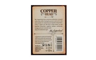 Copperhead | Gin | 50cl | 40% Alcool 