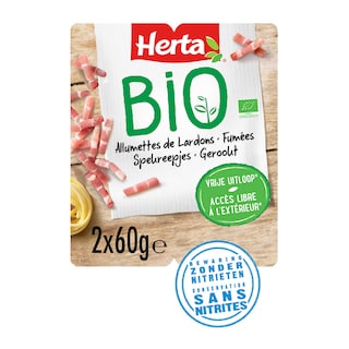 Herta | Allumettes Fumé | BIO 