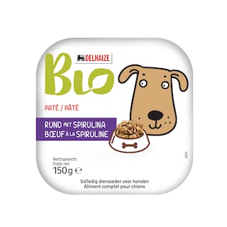 Delhaize | Bio | Kattenvoeding | Pate | Rund | Bio 