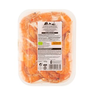 Delhaize | Bio | Gambas | Cuites | Bio 300 gr