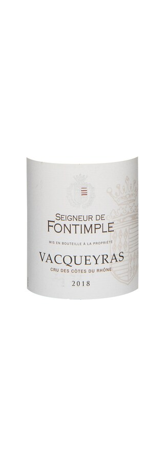 France - Frankrijk | Rhône - Vacqueyras | Vacqueyras Fontimple 18 Wit 