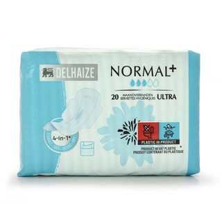 Delhaize | Maandverband | Ultra normal+ 20 st