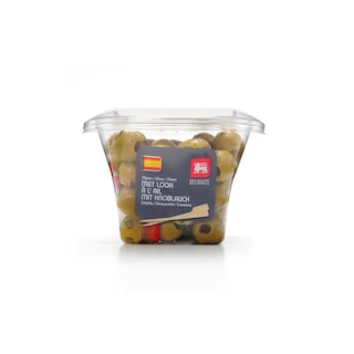 Delhaize | Olives | Ail | Dénoyautées 