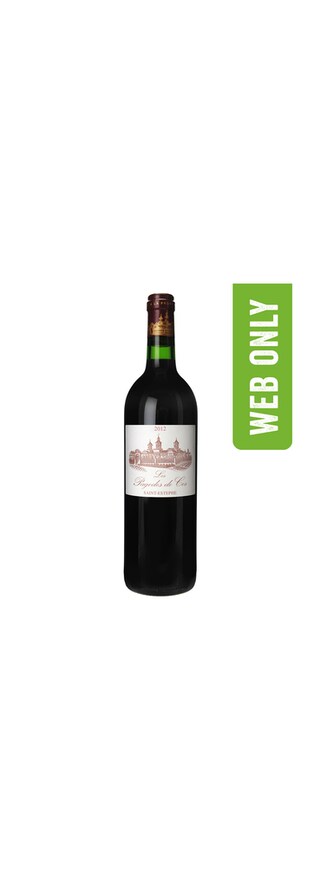 FR BORDEAUX SAINT ESTEPHE | Pagodes de Cos 2012 Rood 