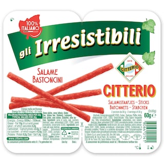 Citterio | Irresistibilli | Salamistaafjes 