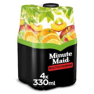 Minute Maid | Sap | Multivitamines | PET 4 x 33 cl