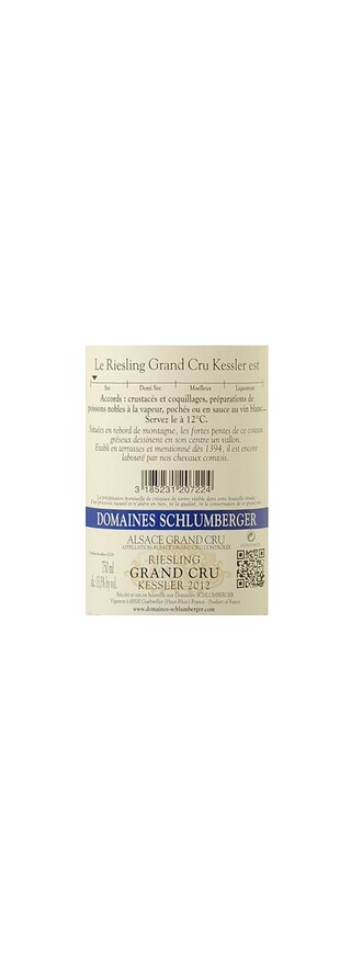 France - Frankrijk | Alsace - Schlumberger | Riesling Grand Cru Kessler 2012 