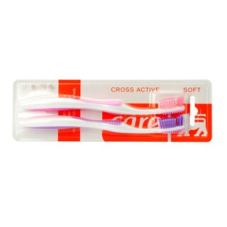 Delhaize | Care | Brosses à dents | Cross active | Soft 