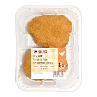 Delhaize | Poulet | Pané | Fromage-Jambon-Crème 