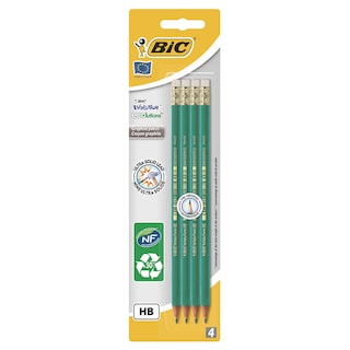 Bic | Evolution | Crayons + Gomme 