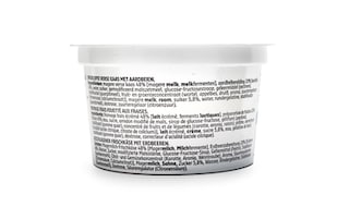 Delhaize | Opgeklopte verse kaas | Aardbei 