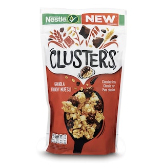 Nestlé | Clusters | Muesli | Crunchy | Granola | Chocolat 
