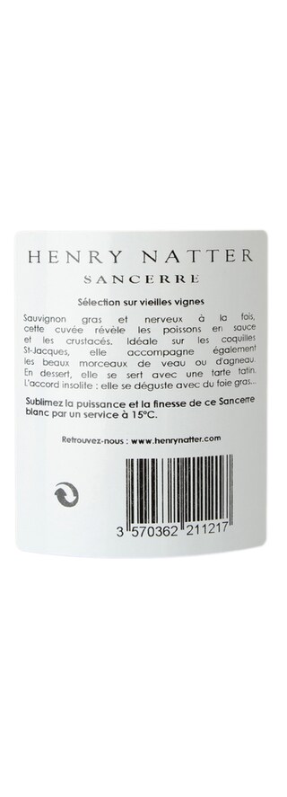 FR LOIRE SANCERRE | Sancerre AC | Cuvée François De La Grange 2012 Blanc 