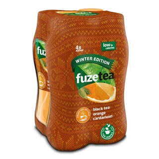 Fuze Tea | Black Tea | Thé noir | Orange Cardamom | PET 