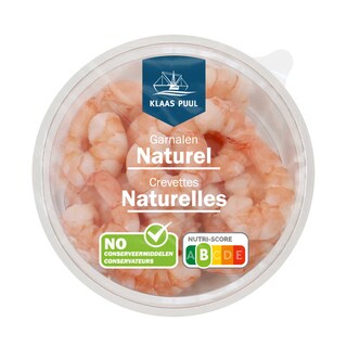 Klaas Puul | Garnalen | Tapas | Natuur 140 gr