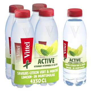Vittel | Mineraalwater | niet bruisend | limoen & munt 