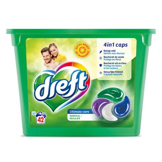 Dreft | Wasmiddel | Pods | 4 In 1 | Regular 