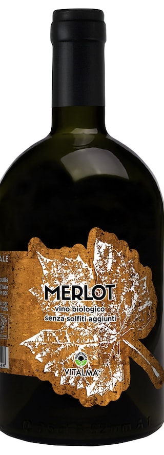 Italie-Italîe | Vitalma Merlot Bio Sans Sulfites 2020 Rouge | Bio 